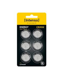 Pila boton intenso cr 2032 6er