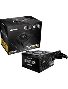 Fuente alimentacion asrock challenger cl - 750g gaming