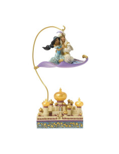 Figura enesco jazmín y aladín sobre