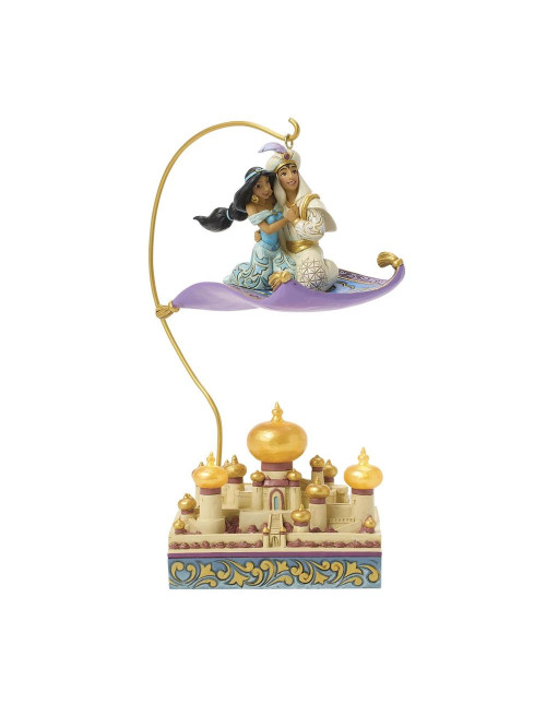 Figura enesco jazmín y aladín sobre