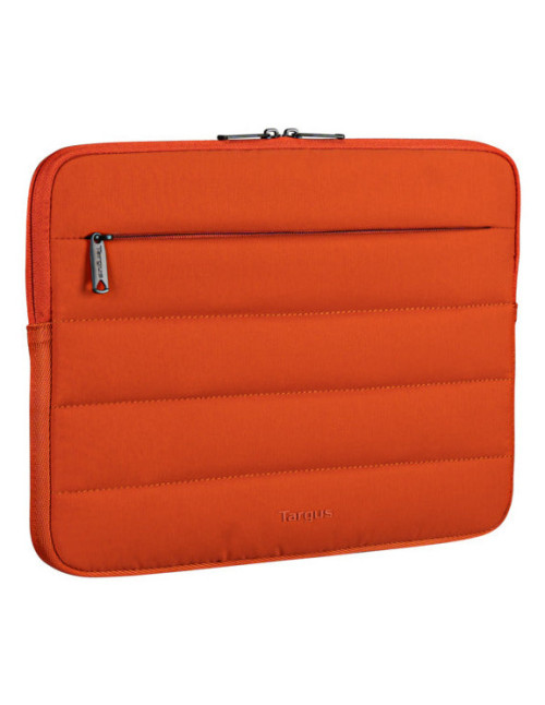 Funda targus puffer portatil 14 pulgadas naranja