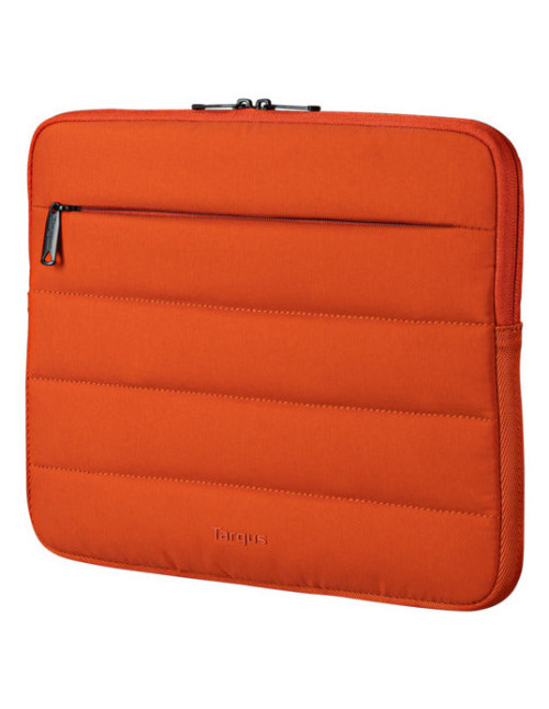 Funda targus puffer portatil 14 pulgadas naranja