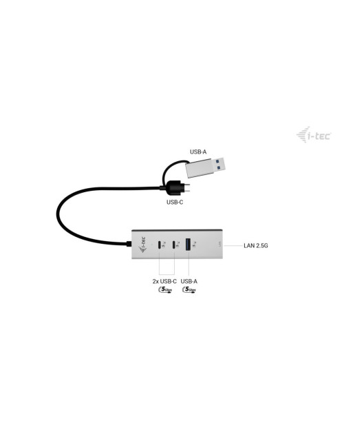 Hub i - tec usb tipo c usb