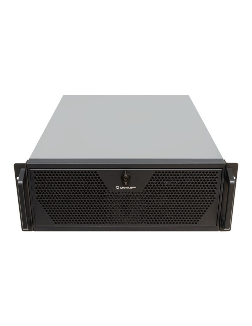 Caja rack unykach 4u 19 pulgadas plata