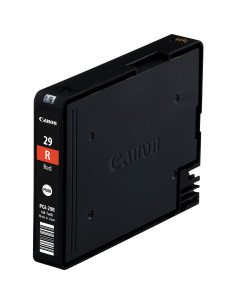 Cartucho tinta canon pgi - 29r rojo pixma