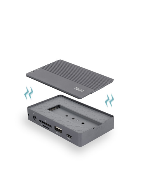 Carcasa disco duro tooq tqe - 2242g ssd