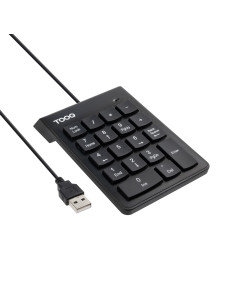 Teclado numerico tooq tqk - 2001 - b negro