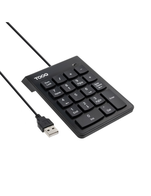 Teclado numerico tooq tqk - 2001 - b negro