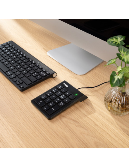 Teclado numerico tooq tqk - 2001 - b negro
