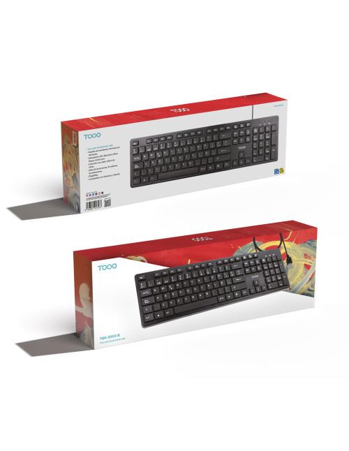 Teclado tooq tqk - 2003 - b negro