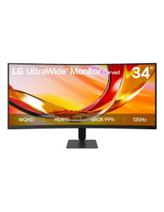Monitor curvo lg 34u601b - b 34 pulgadas wqhd