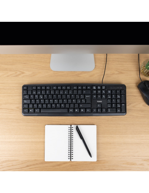 Teclado tooq tqk - 2002 - b negro