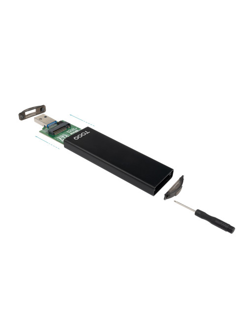Carcasa disco duro tooq tqe - 2240b ssd