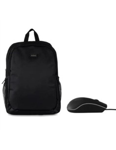 Mochila nilox basic portatil 15.6 pulgadas negra