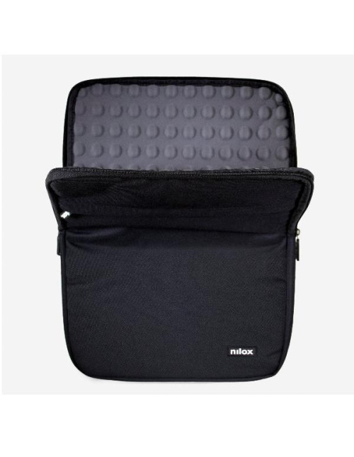 Funda nilox sleeve portatil 15.6 pulgadas negra