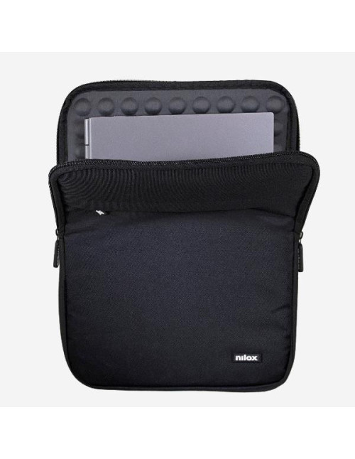 Funda nilox sleeve portatil 15.6 pulgadas negra