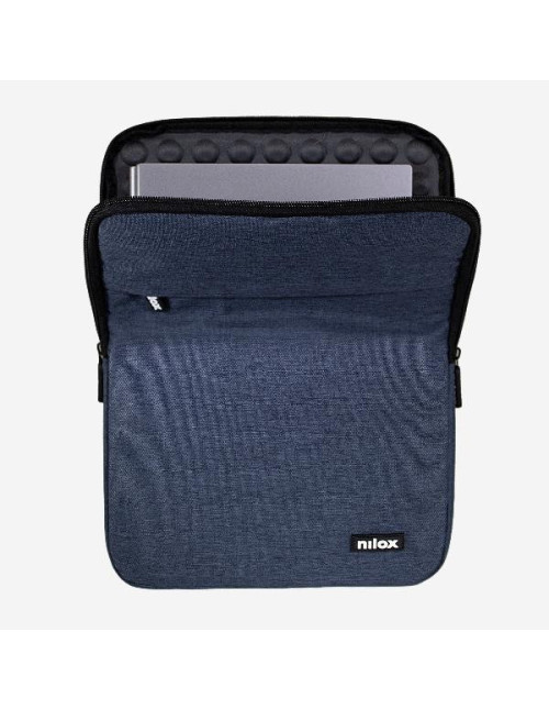 Funda nilox sleeve portatil 14.1 pulgadas azul