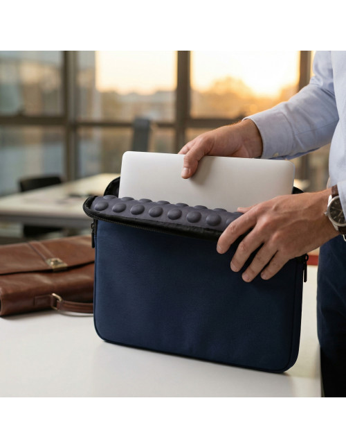 Funda nilox sleeve portatil 15.6 pulgadas azul