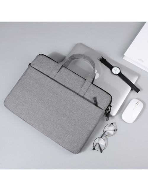Maletin nilox portatil 15.6 pulgadas gris