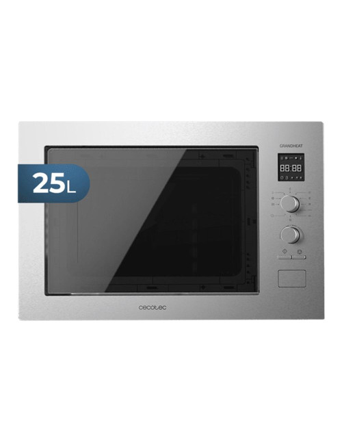 Microondas encastrable con grill cecotec grandheat