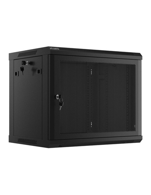 Armario lanberg mural rack 19 pulgadas 9u