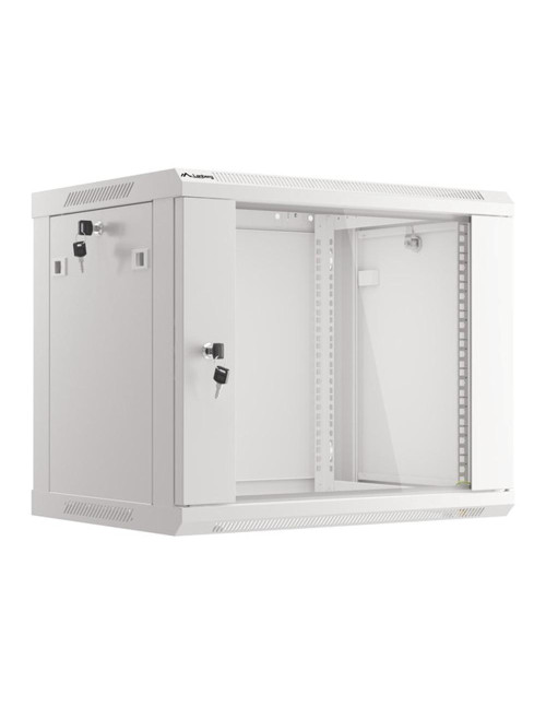 Armario lanberg mural rack 19 pulgadas 9u