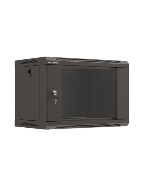 Armario lanberg mural rack 19 pulgadas 6u