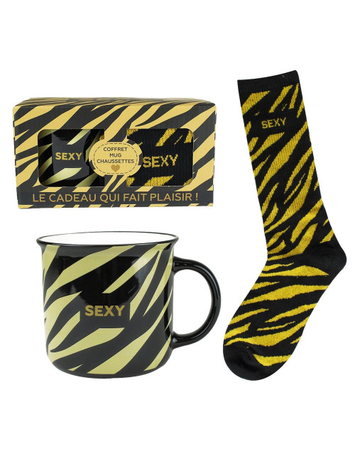 Taza + calcetines enesco sexy