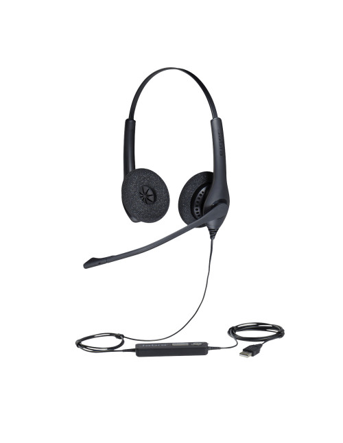 Auriculares jabra biz 1500 duo negro