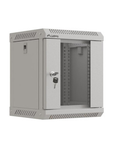 Armario lanberg mural rack 10 pulgadas 6u