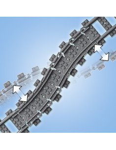 Lego city trains vias