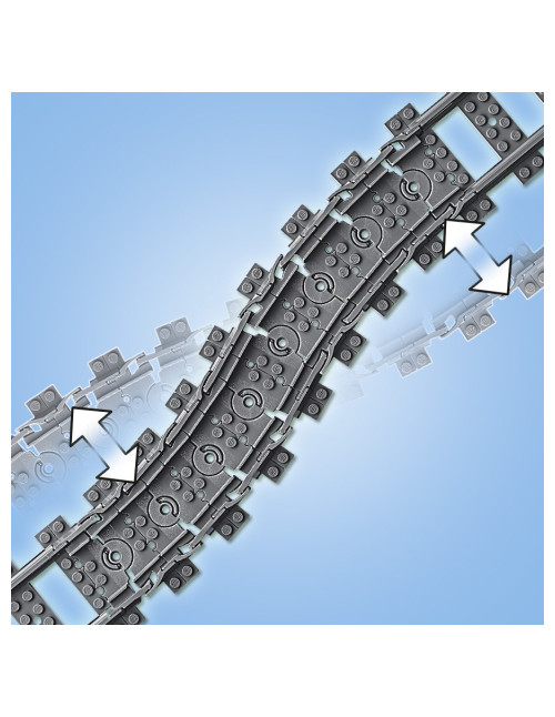 Lego city trains vias