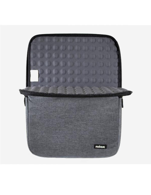 Funda nilox sleeve portatil 14.1 pulgadas gris