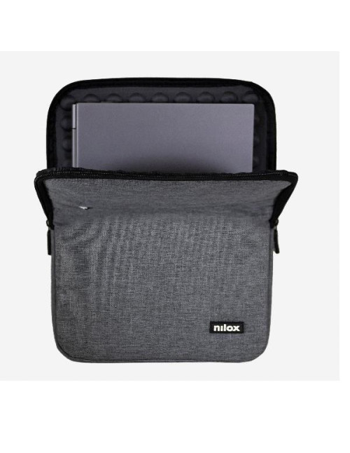 Funda nilox sleeve portatil 14.1 pulgadas gris