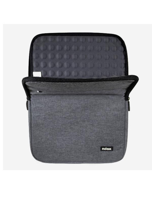 Funda nilox sleeve portatil 14.1 pulgadas gris