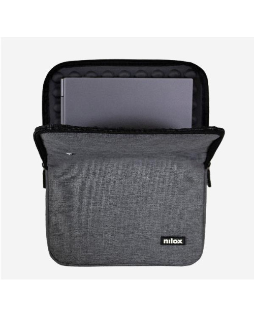 Funda nilox sleeve portatil 17.3 pulgadas gris