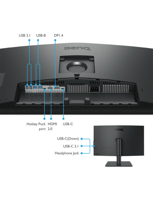 Monitor led 27 pulgadas benq pd2705u ips