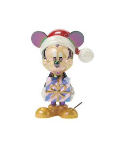 Figura enesco mickey mouse navideño