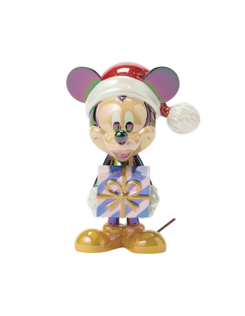 Figura enesco mickey mouse navideño