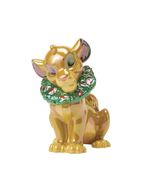 Figura enesco disney simba navideño