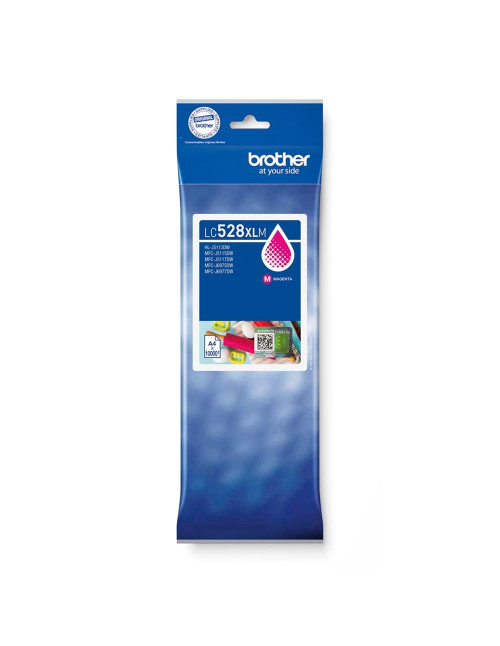 Cartucho tinta brother lc528xlm magenta