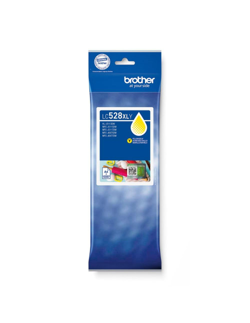 Cartucho tinta brother lc528xly amarillo