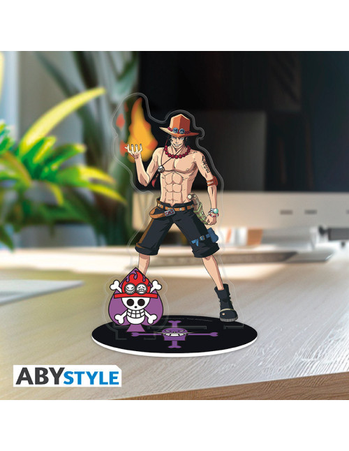 Figura acrilica abystyle one piece portgas