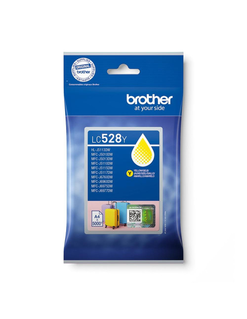 Cartucho tinta brother lc528y amarillo