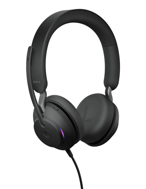 Auriculares jabra evolve2 40se ms stereo