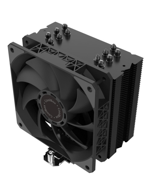 Ventilador disipador cpu gaming coolbox negro