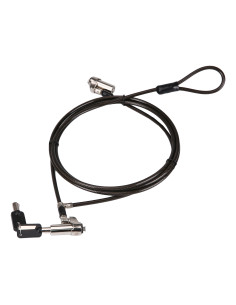 Cable seguridad conceptronic custodio02bnmt doble cabezal