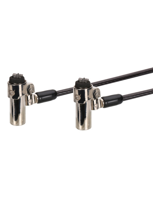 Cable seguridad conceptronic custodio02bnmt doble cabezal
