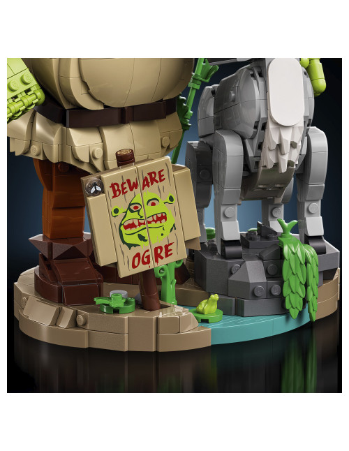 Lego shrek asno y gato