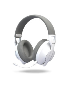 Auriculares gaming krom phase inalambrico blanco